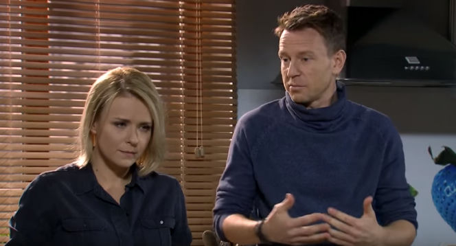 Pierwsza miłość. Michał (Wojciech Błach), Marysia (Aneta Zając)