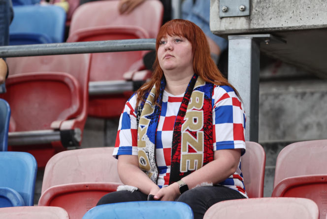 Górnik Zabrze - AS Monaco: Zdjęcia kibiców i zawodników z meczu eliminacji Ligi Konferencji