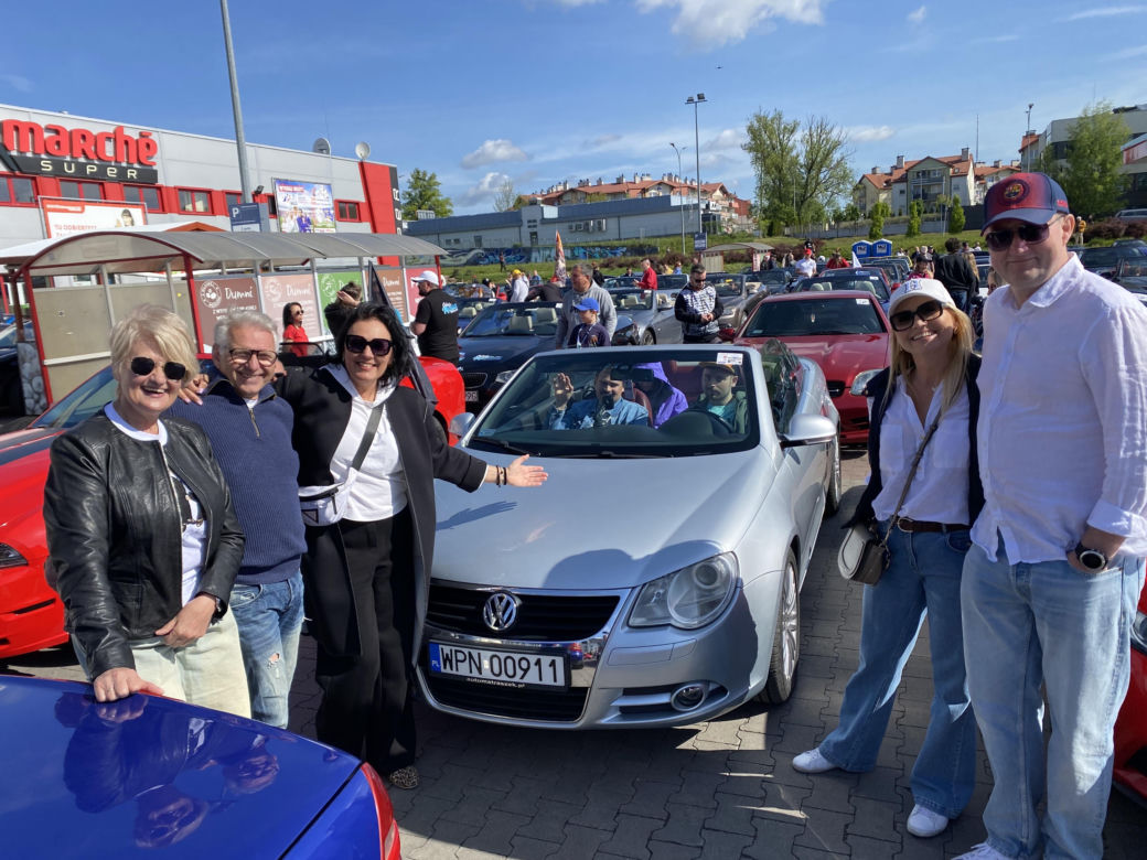 Start sezonu Cabrio Warmia&Mazury 2025 - Śniadanie z Intermarche Olsztyn 