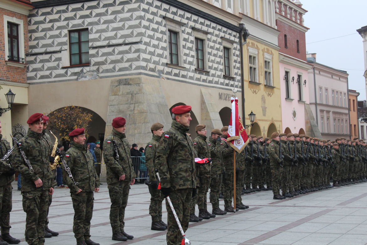 Przysięga wojskowa w Tarnowie