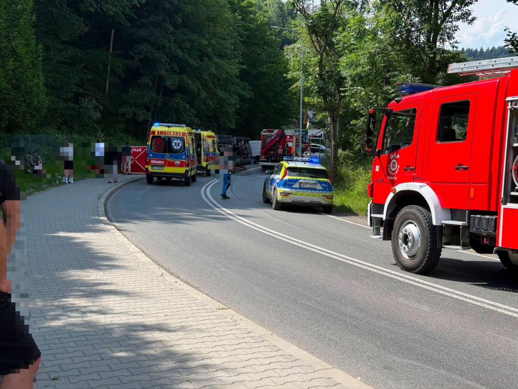 Wypadek w Czernichowie
