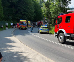 Tragedia w Śląskiem. Betoniarka runęła na rowerzystkę, dwie osoby zginęły