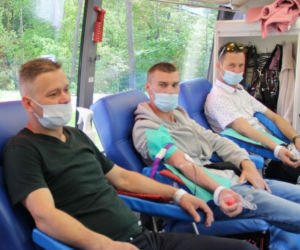 Przed nadleśnictwem iława polała się krew
