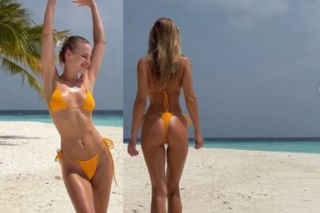 Rajskie kadry Pisarek podnoszą temperaturę! Internauci nie mogą się oderwać od niej wzroku