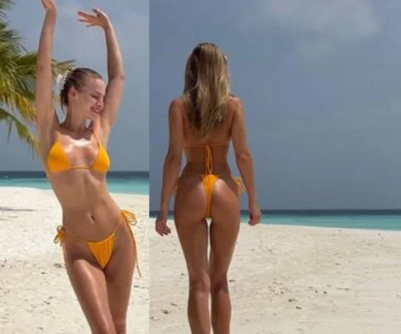 Rajskie kadry Pisarek podnoszą temperaturę! Internauci nie mogą się oderwać od niej wzroku