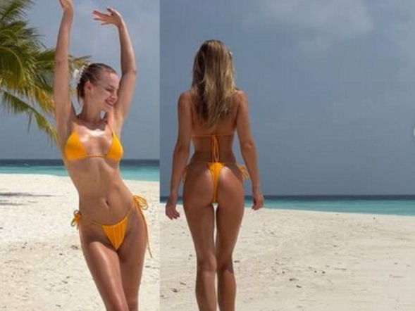 Rajskie kadry Pisarek podnoszą temperaturę! Internauci nie mogą się oderwać od niej wzroku