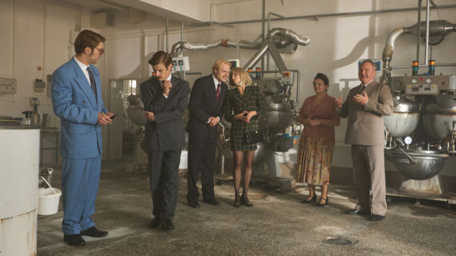 Wojna zastępcza odc. 1. Budyń (Piotr Witkowski), Gutek (Karol Bernacki), Artur (Mateusz Więcławek), Zuza (Waleria Gorobets)