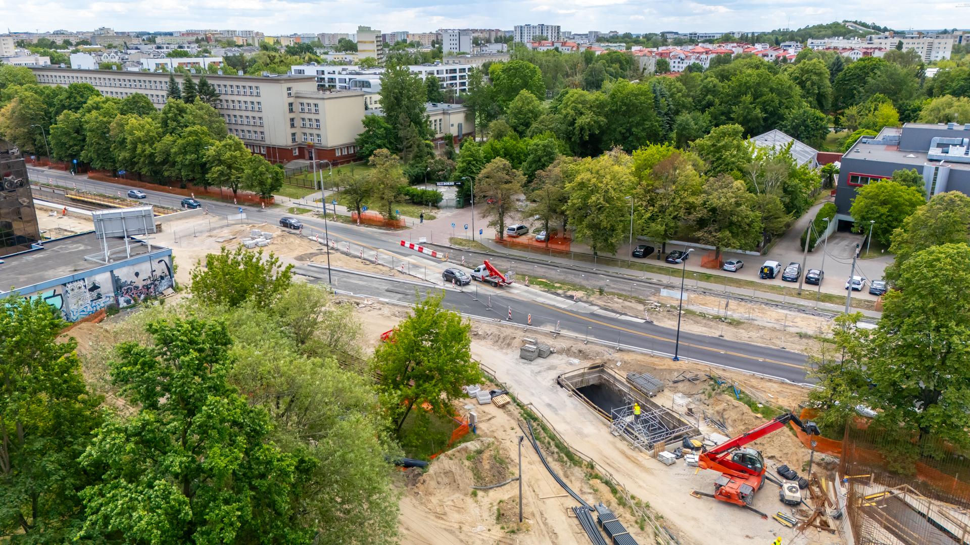 Tramwaj do Dworca Zachodniego w Warszawie – budowa w maju 2026 r.