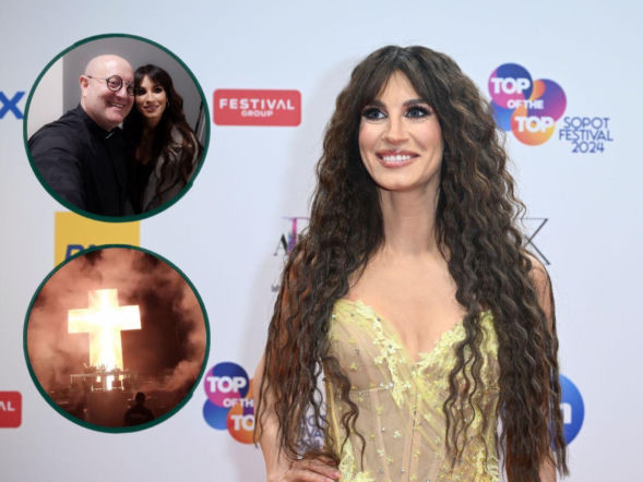 Sylwia Grzeszczak na jednej scenie z DJ-em księdzem. Naprawdę to zrobiła! 
