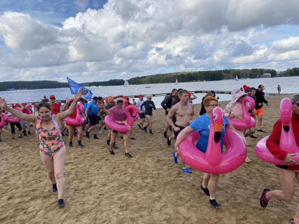 Start sezonu na morsowanie w Olsztynie 26/27