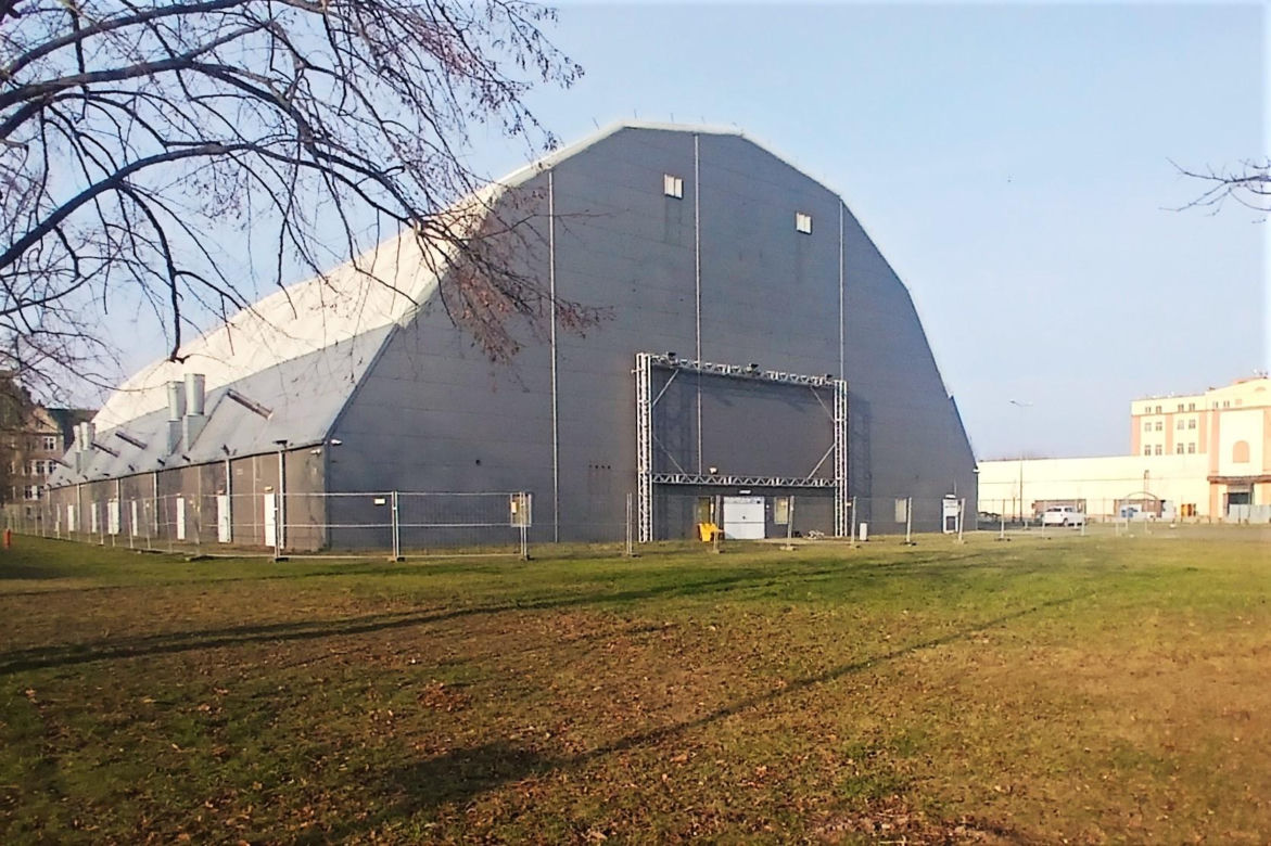Namiot przy ul. Energetyków wciąż nie został rozebrany