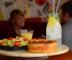 deep dish pizza
