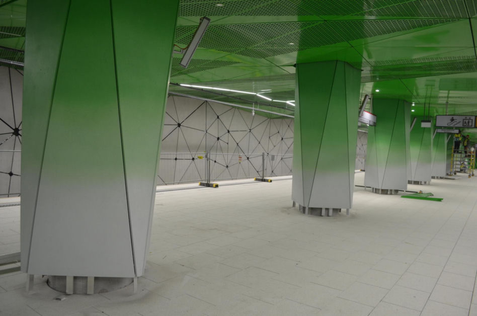 Nowe stacje metra projektu biura Kazimierski i Ryba