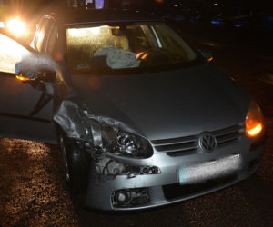 Suwałki. Pijany 28-latek uszkodził 5 samochodów. Potem uciekał przed policją
