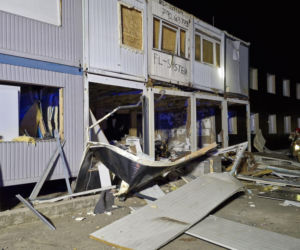 Na miejscu pracowało 7 zastępów straży pożarnej w tym Specjalistyczna Grupa Poszukiwawczo-Ratownicza Gdańsk