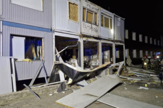 Na miejscu pracowało 7 zastępów straży pożarnej w tym Specjalistyczna Grupa Poszukiwawczo-Ratownicza Gdańsk