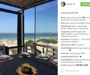 Hanna Lis na wakacjach w Portugalii