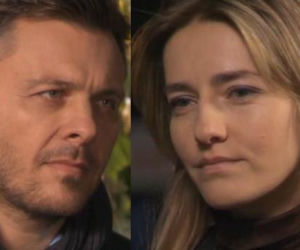 NA DOBRE i NA ZŁE odc. 508. Hana Goldberg (Kamilla Baar), Piotr Gawryło (Marek Bukowski)