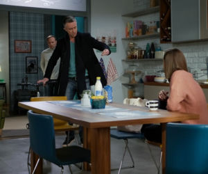 Pierwsza miłość, odcinek 3237: Kinga (Aleksandra Zienkiewicz), Janek (Maciej Mikołajczyk), Artur (Łukasz Płoszajski)