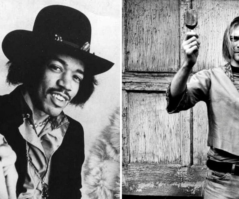 Jimi Hendrix, Kurt Cobain
