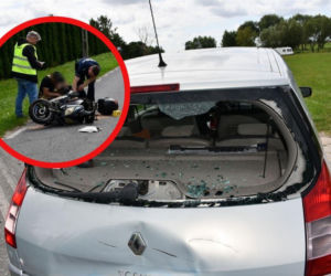 Groźny wypadek na Pomorzu! 18-latka nie ustąpiła pierwszeństwa, jedna osoba trafiła do szpitala