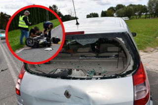 Groźny wypadek na Pomorzu! 18-latka nie ustąpiła pierwszeństwa, jedna osoba trafiła do szpitala