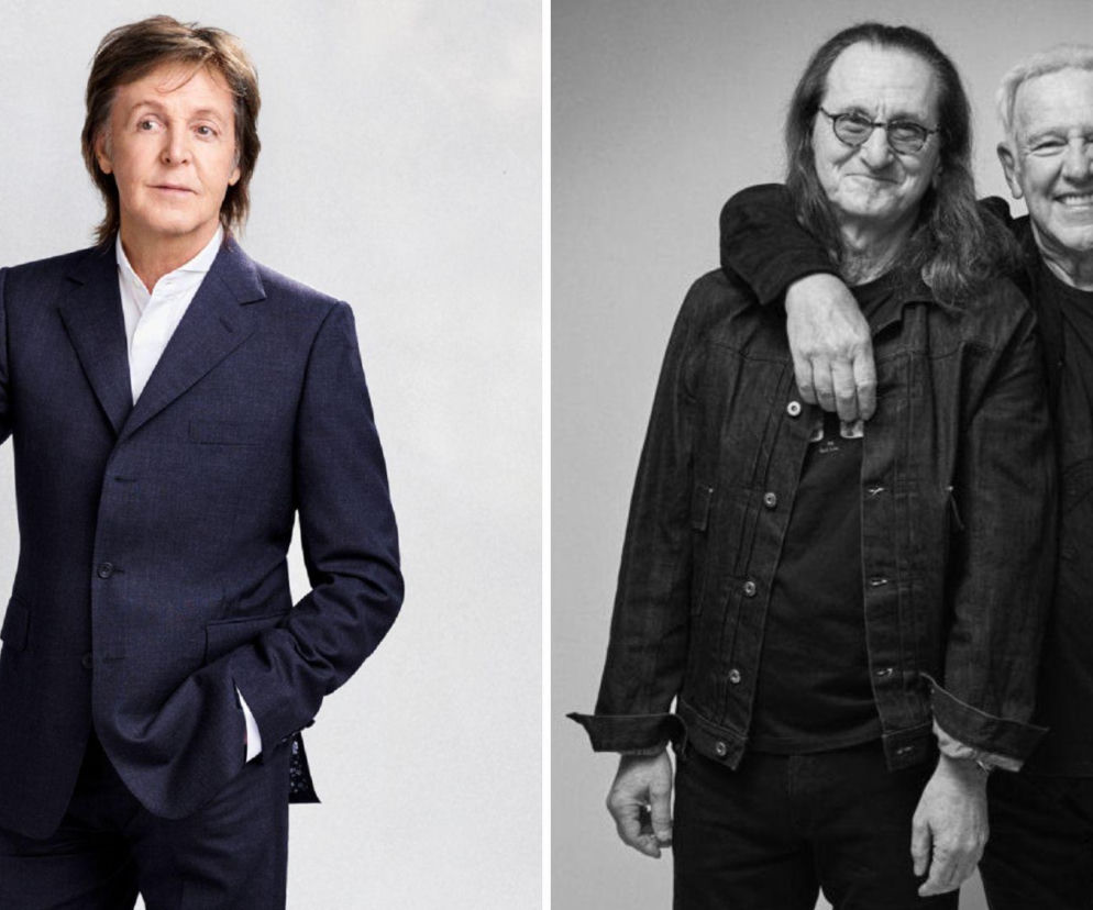 Paul McCartney oraz muzycy Rush: Geddy Lee i Alex Lifeson. O kulisach reaktywacji zespołu przeczytasz na EskaRock.