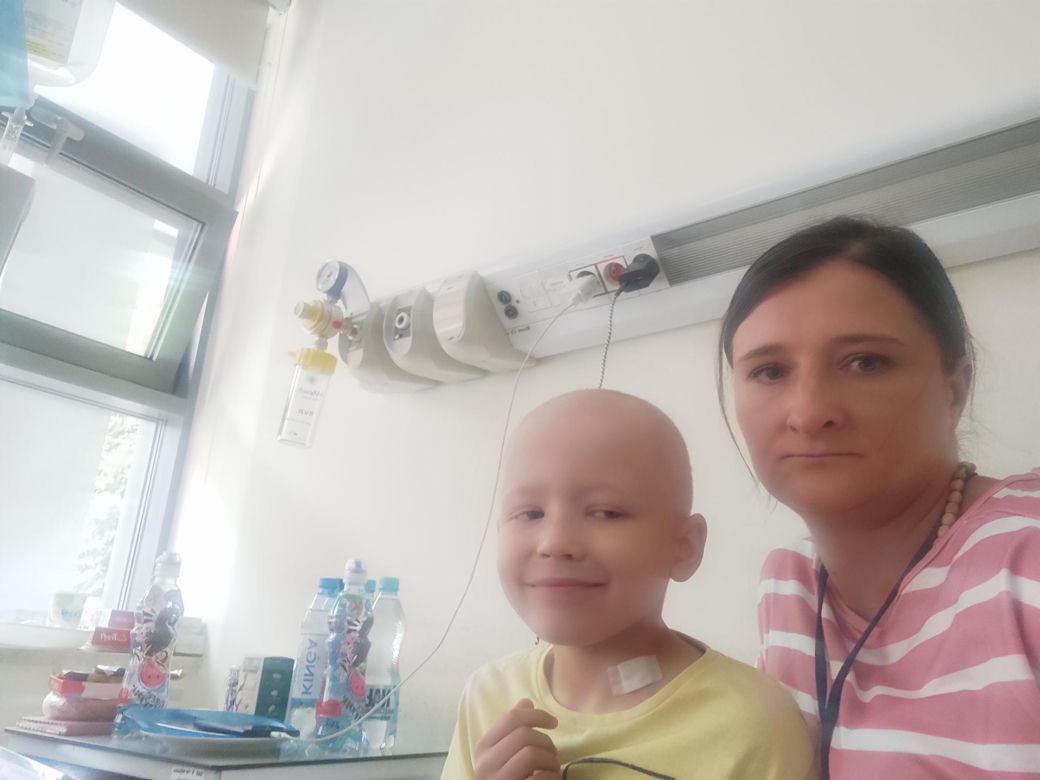 Alek Kleszer walczy z neuroblastomą