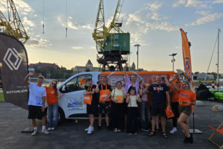 Patrol ESKA SUMMER CITY ponownie odwiedził naszego lokalnego partnera akcji!