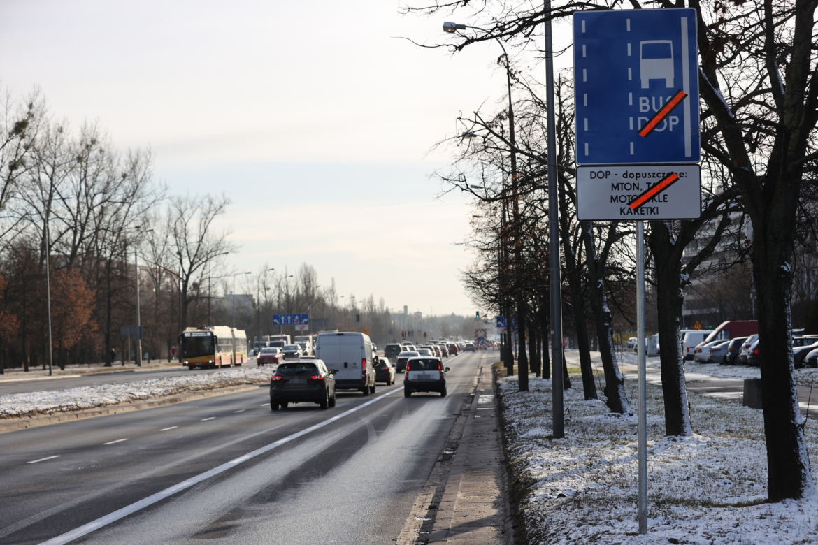 Nowy buspas w Dolinie Służewieckiej. Spóźniona rewolucja na Mokotowie i Ursynowie