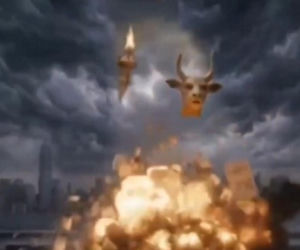 Iran pokazał zniszczenie Statuy Wolności. Szatan i Epstein na jednym filmie