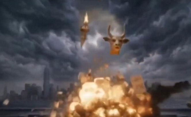 Iran pokazał zniszczenie Statuy Wolności. Szatan i Epstein na jednym filmie