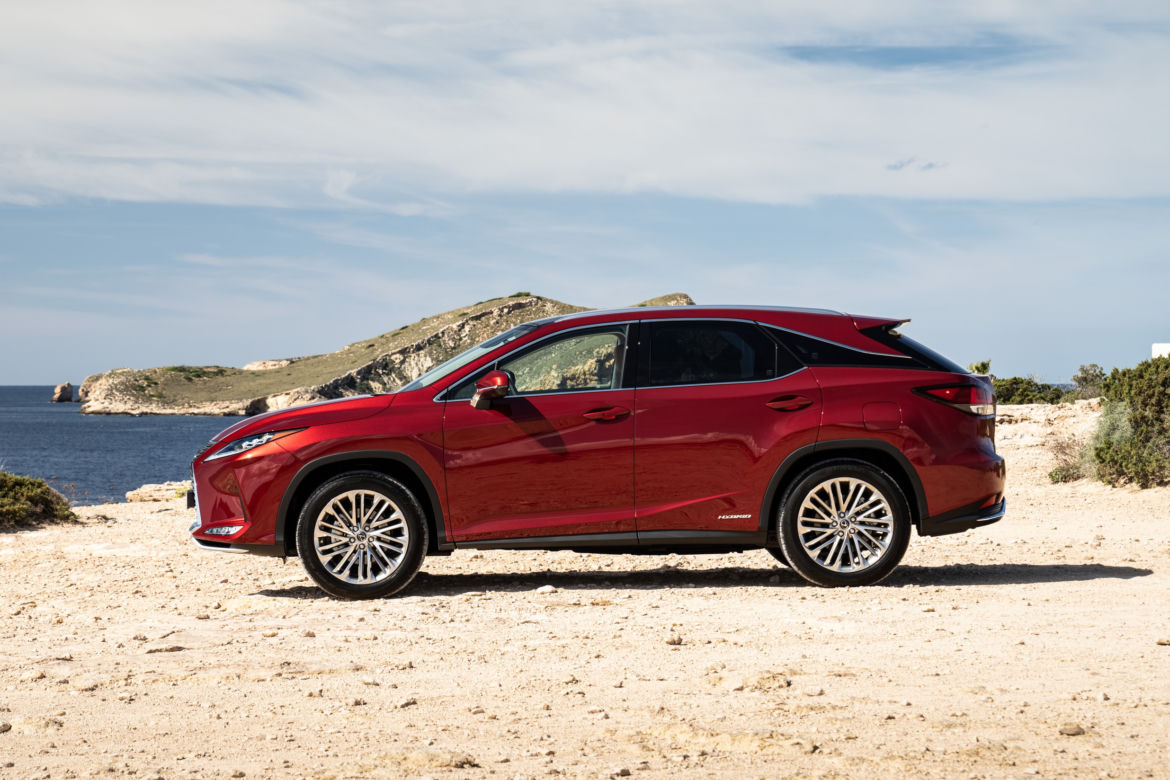 Lexus RX czwarta generacja lifting 2020