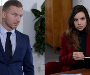 M jak miłość odcinek 1289, Aneta (Ilona Lewandowska), Andrzej (Krystian Wieczorek)