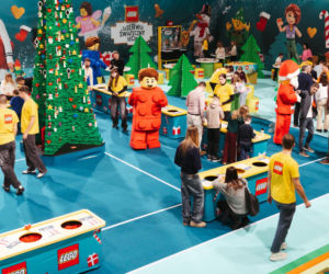 Iga Świątek bawiła się z dziećmi LEGO