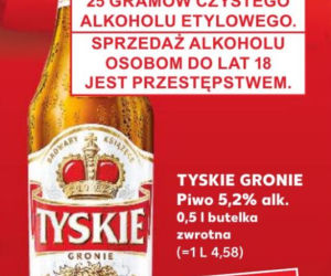 Piwo Tyskie  2,29 zł