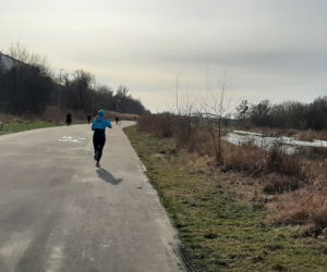 Tłumy nad Wartą w Poznaniu - 20.02.2021