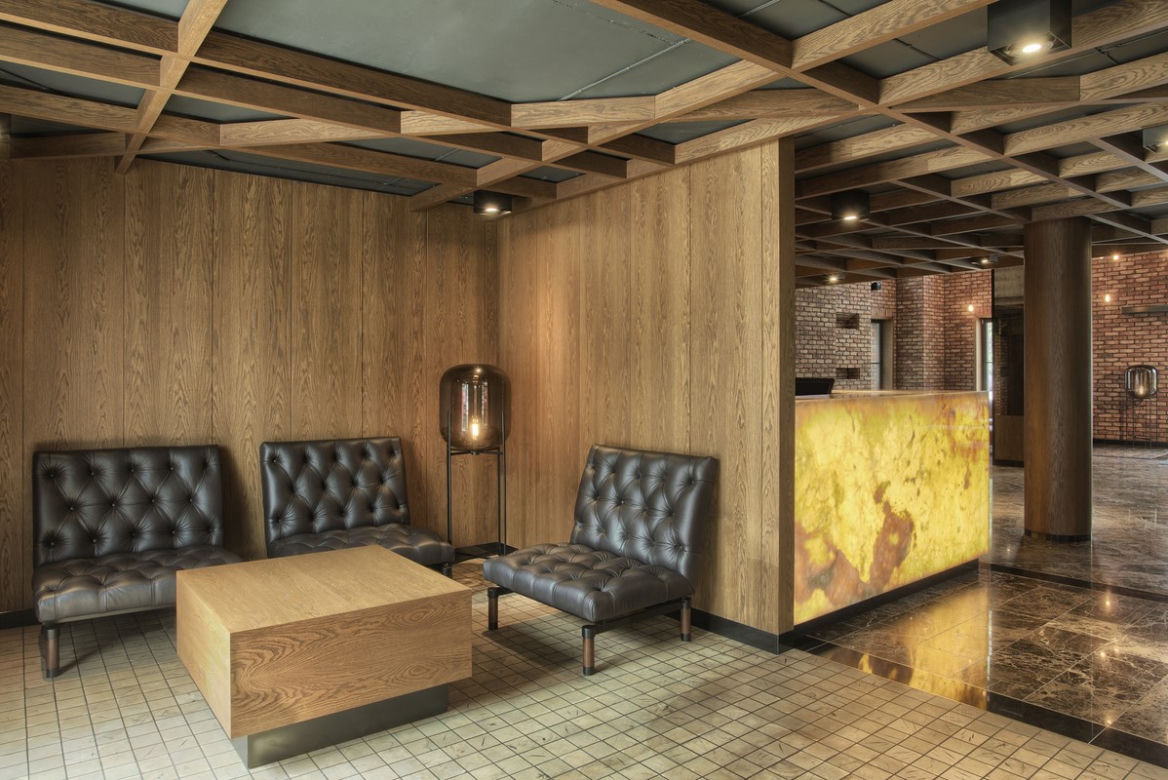 Wnętrze hotelu Almond w Gdańsku