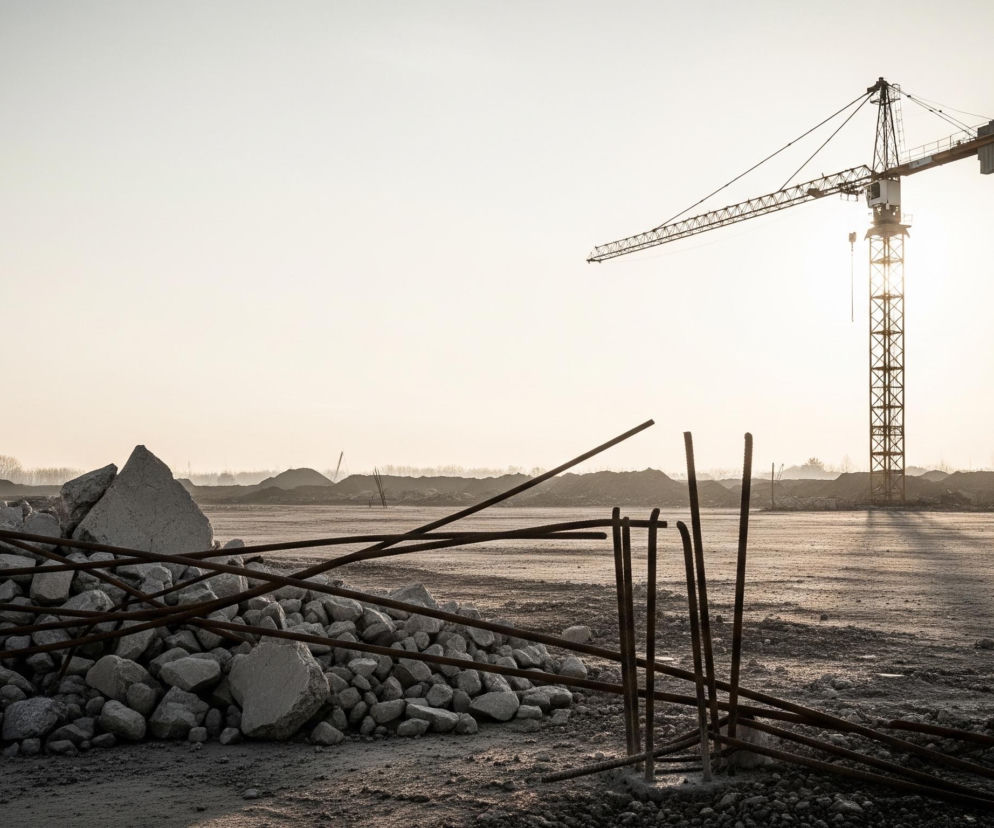 Gigantyczny pożar na budowie w Warszawie. Czy to tylko spalone marzenia dewelopera?