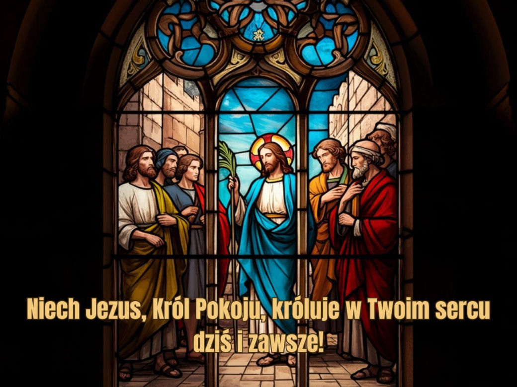 religijne kartki na Niedzielę Palmową