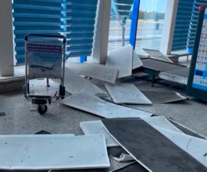 Irański dron w Azerbejdżanie. Atak na lotnisko