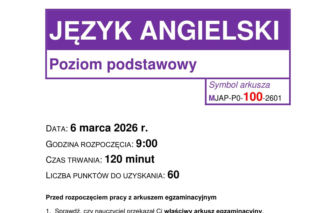 Matura próbna 2026 język angielski. Arkusz CKE + rozwiązania eksperta
