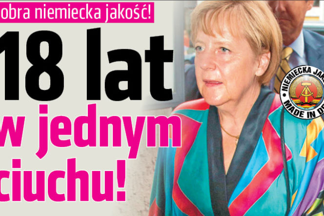 18 lat w jednym ciuchu!