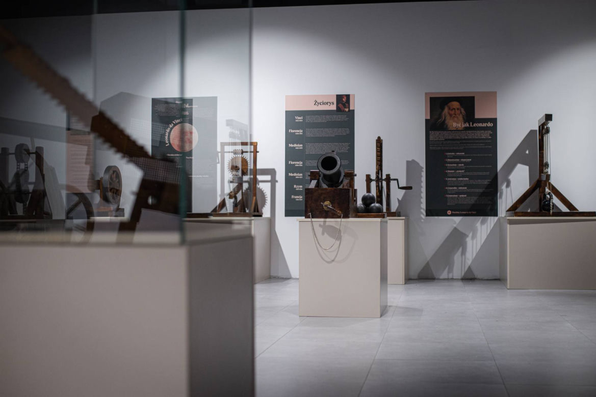  Bielsko-Biała. Machiny Leonarda da Vinci na wystawie w Minicentrum Nauki Science Point