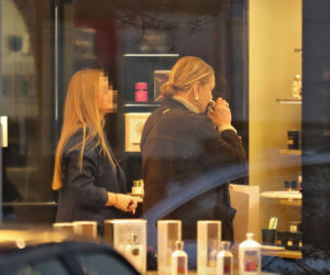 Małgorzata Ostrowska-Królikowska na zakupach