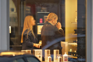 Małgorzata Ostrowska-Królikowska na zakupach