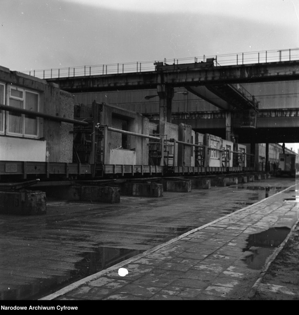 Fabryka Elementów Betoniarskich „Faelbet” w 1973 r.