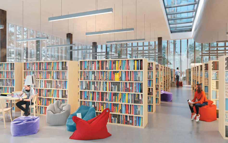 Wyniki konkursu na projekt biblioteki i przedszkola w Józefowie