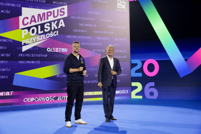 Donald Tusk na Campusie