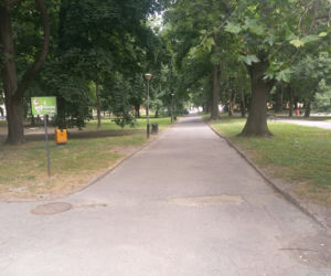 Park przy Dąbrowskiego w Rzeszowie